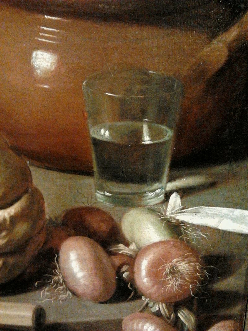 Natura morta con brocca di rame - National Museum in Warsaw, dettaglio